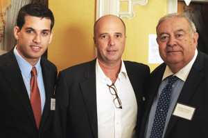 George Petrocheilos, Andreas C. Dracopoulos and Aris Melissaratos