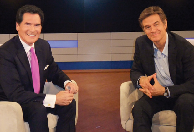 With Dr. Oz on Ernie's positive shows