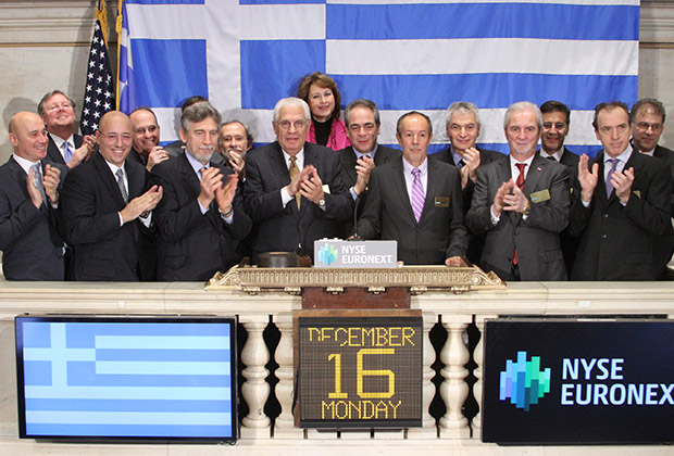 Ringing the Closing Bell at the New York Stock Exchange