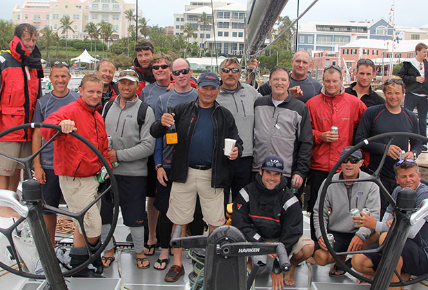 Team Shockwave, First Place Finish at 2012 Newport, Bermuda Race, setting new record
