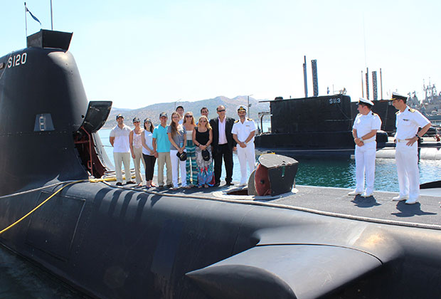Boarding the HS Papanikolis Submarine
