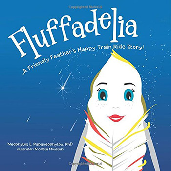 Fluffadelia: A Friendly Feather's Happy Train Ride Story!