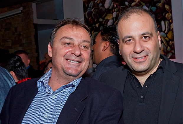 Jerry Drenis and Charalambos Beys, Marathon Energy's President and Vice President respectively. PHOTO: ANASTASSIOS MENTIS