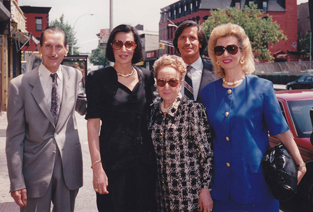 Paulette with her parents Charles and Rebecca Poulos, sister Carol and brother Peter Poulos