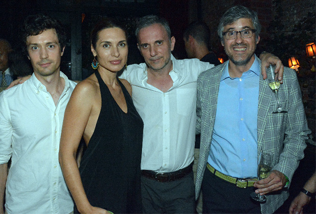Christian Coulson, Chryssa Avrami, Author Ioannis Pappos and Mo Rocca