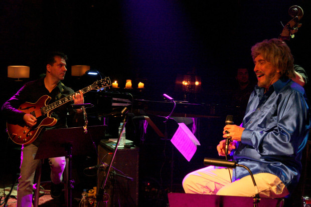 Spiros Exaras and Mark Murphy performing in Athens