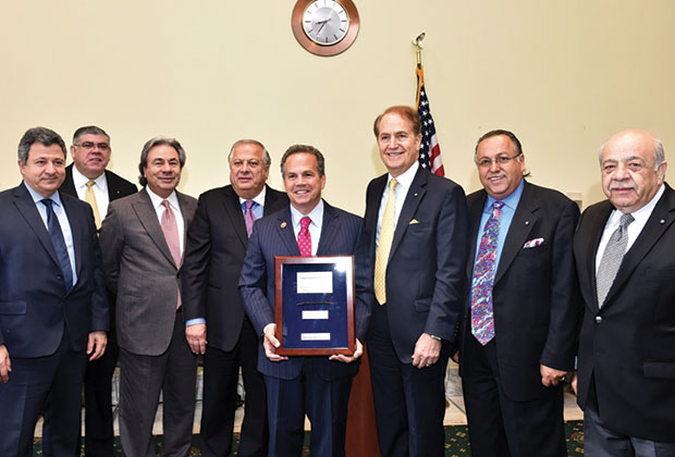 PSEKA and CEH leaders with Honoree Congressman David Cicilline (D-RI)