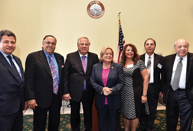 PSEKA AND CEH leaders with Chairman Emeritus of the House Foreign Affairs Committee, Congresswoman Ileana Ros-Lehtinen (R-FL)