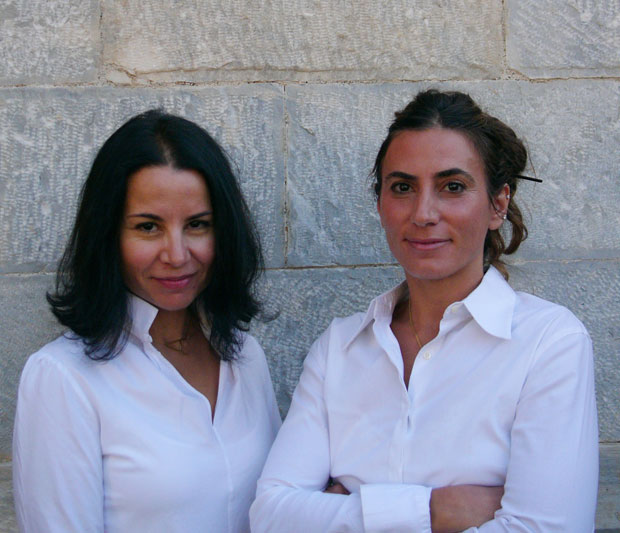 Aspa Papazaharia and Christina Fractopoulou of 'At Home in Greece’
