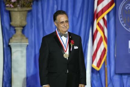 Having received the Ellis Island Medal of Honor