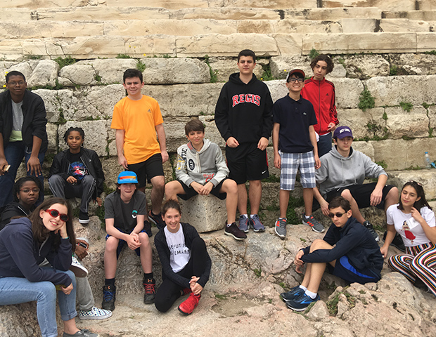 At the Acropolis