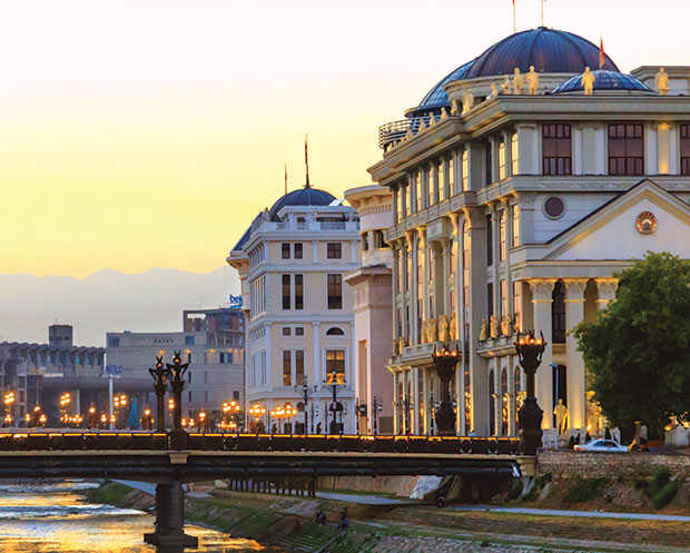 Skopje, the capital of FYROM