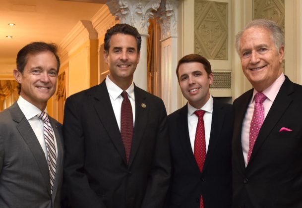 Chris Pappas with Congressman John Sarbanes, Andy Manatos and Mike Manatos