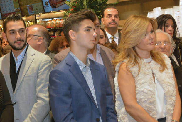 Michael Gerasimou, Stelio Katopodis and Marilena Katopodis; Photo: ETA PRESS / Christos Cavvadas