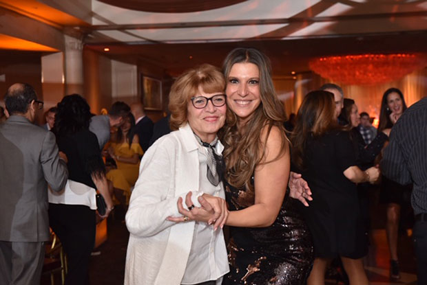 Angelo's mother In-Law Helen Vorillas with sister-in-law Stacey Vorillas