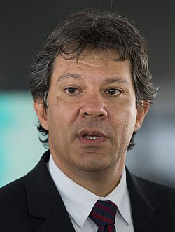 Former Mayor of Sao Paulo and presidential candidate Fernando Haddad