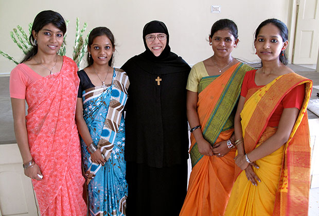We do not ask whether someone is an Orthodox, Muslim, or Hindu. He is a human being who suffers, says Sister Nektaria