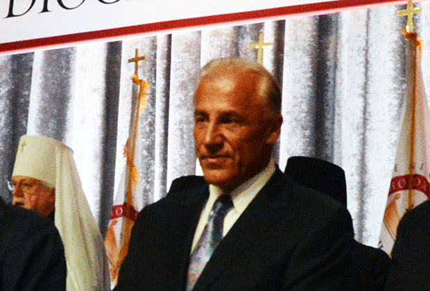 Dean Metropoulos spoke at the luncheon on behalf of the Faith Endownment
