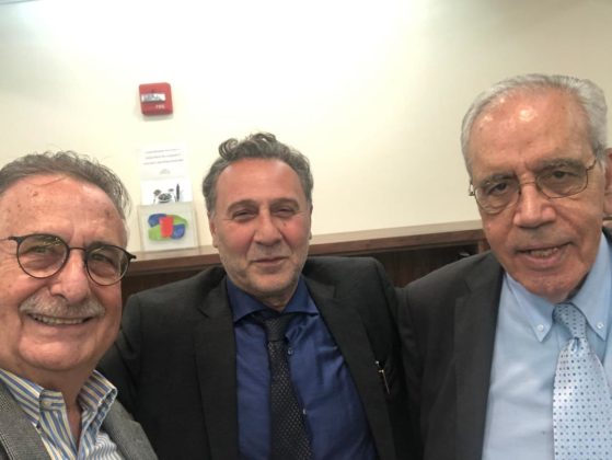 Emmanuel Velivasakis, Nicholas Alexiou and Georges Stassinakis