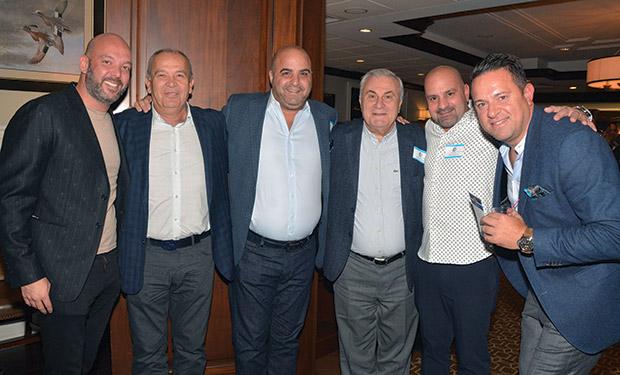 George Zoitas, Andreas Zoitas, Chris Ivaliotis, Steve Valiotis, John Venetis, Demetri Belesis; PHOTO: ETA PRESS