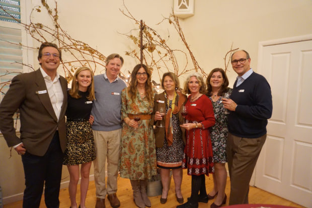 Three generations of the Fotinos Family at the recent 50th anniversary celebration. The family’s matriarch, Vivian, pictured 4th from right, is at the center of it all.