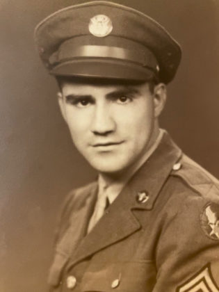 Charles C. Condes served in the U.S. Army Air Corps during World War II as a meteorologist