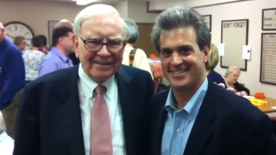 Paul with Warren Buffett