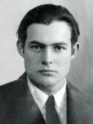 Nobel Prize novelist Ernest Hemingway