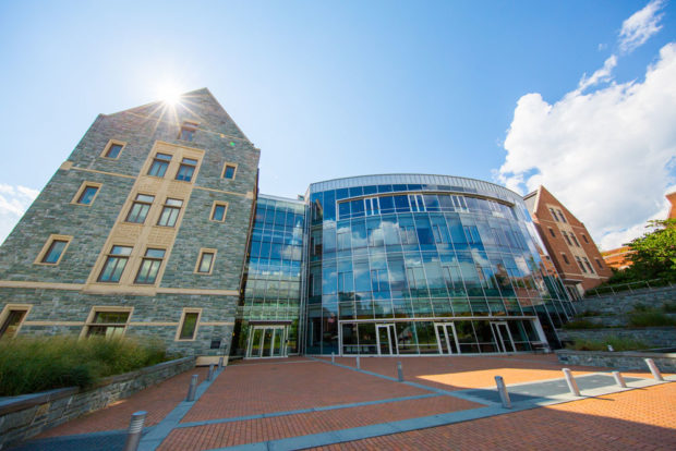 The Psaros Center for Financial Markets and Policy at Georgetown University. PHOTO: GEORGETOWN UNIVERSITY