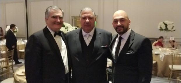 Dimitrios Ziozis, John Koudounis and Yianni Sianis