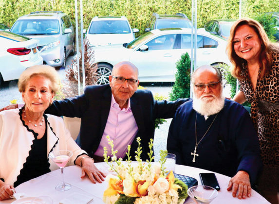 Evangelia & Steve Frankis, Father Gerasimos Ballas, Maria Zoitas