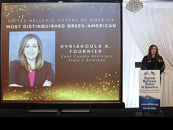 Most Distinguished Greek-American in Law, Cook County Assistant State's Attorney Kyriakoula A. Fournier