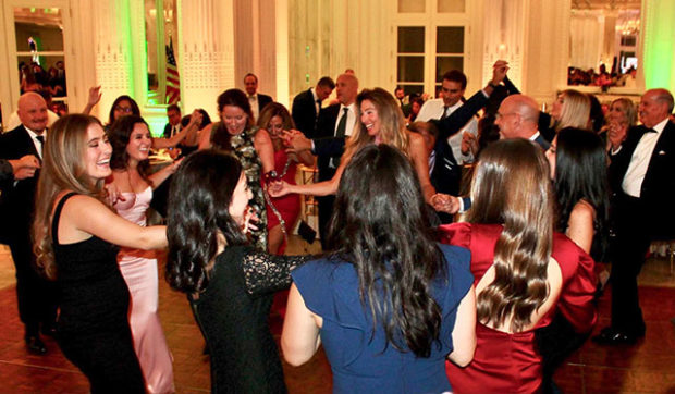 Traditional Greek Dancing and Revelry following Dinner