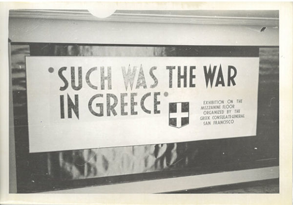 “Such Was the War in Greece,” Basil J. Vlavianos papers, MSS 2002/09, Box 155, Folder 8, Donald & Beverly Gerth Special Collections & University Archives, University Library, California State University, Sacramento
