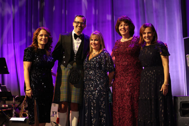 Stacy Bliagos, Dr. Cameron Hernandez, Nancy Papaioannou, Helene Caloir, Tammy Laspalakis Berentson