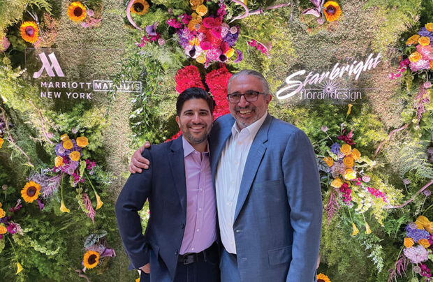 Stephen with his dad Nic Faitos