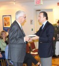 Keynote Speaker Dr. John Psarouthakis with Ambassador of Greece Christos Panagopoulos