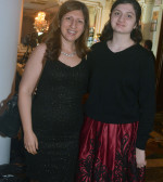 Chris Salboudis with her daughter, PHOTO: ETA PRESS