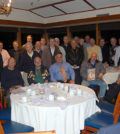 Members of AHEPA's District 6 Gold Coast Chapter 456 at the end of their monthly meeting at the Port Washington Yacht Club, PHOTOS: ETA PRESS