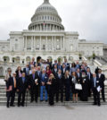 Last year's participants at the US Capitol