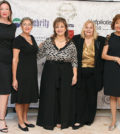 The gala committee. From left, Ioanna Kalivaki, Georgia Marketos, Bessie Sioutas-Vassilopoulou, Jane Bizos and Mary Latsey-Amvrazi