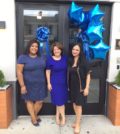 Left to right: Hellenic Classical Charter School Principal Natasha Caban-Vargas, Superintendent Christina Tettonis, and Chief of Operations Joy Petrakos. Photo: Courtesy of Hellenic Classical Charter School