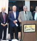 From left, Michael Georgis, Len Zangas, George Karatzas, Perry Cyprus, Peter Mesologitis