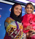 Zarifa Ghafari and Danialle Karmanos