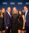 Michael Psaros with his wife Robin and their children Alexandra, Marina and Leo. PHOTO: GEORGETOWN UNIVERSITY