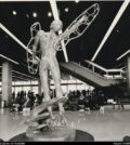 A statue of Icarus which used to stand in Melbourne Airport